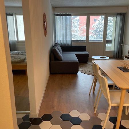 Super central - appartement 2,5pcs à Leukerbad Exterior foto